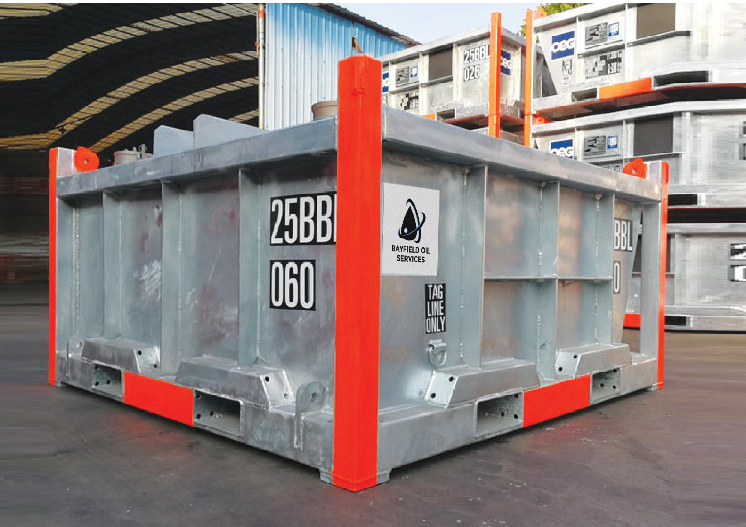 25BBL Mud Cutting Skip